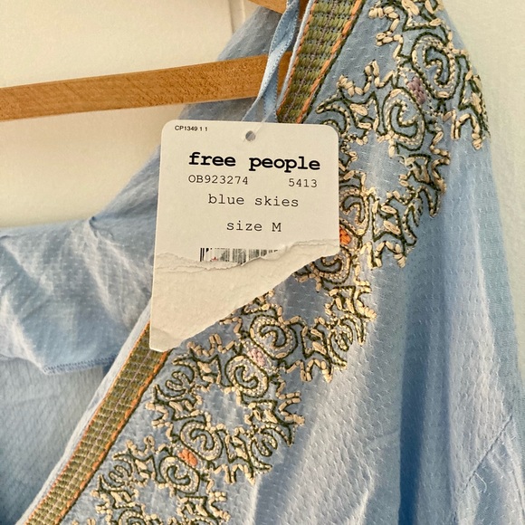 NWT Free People | Wild One Peasant Dress | M - Picture 7 of 7